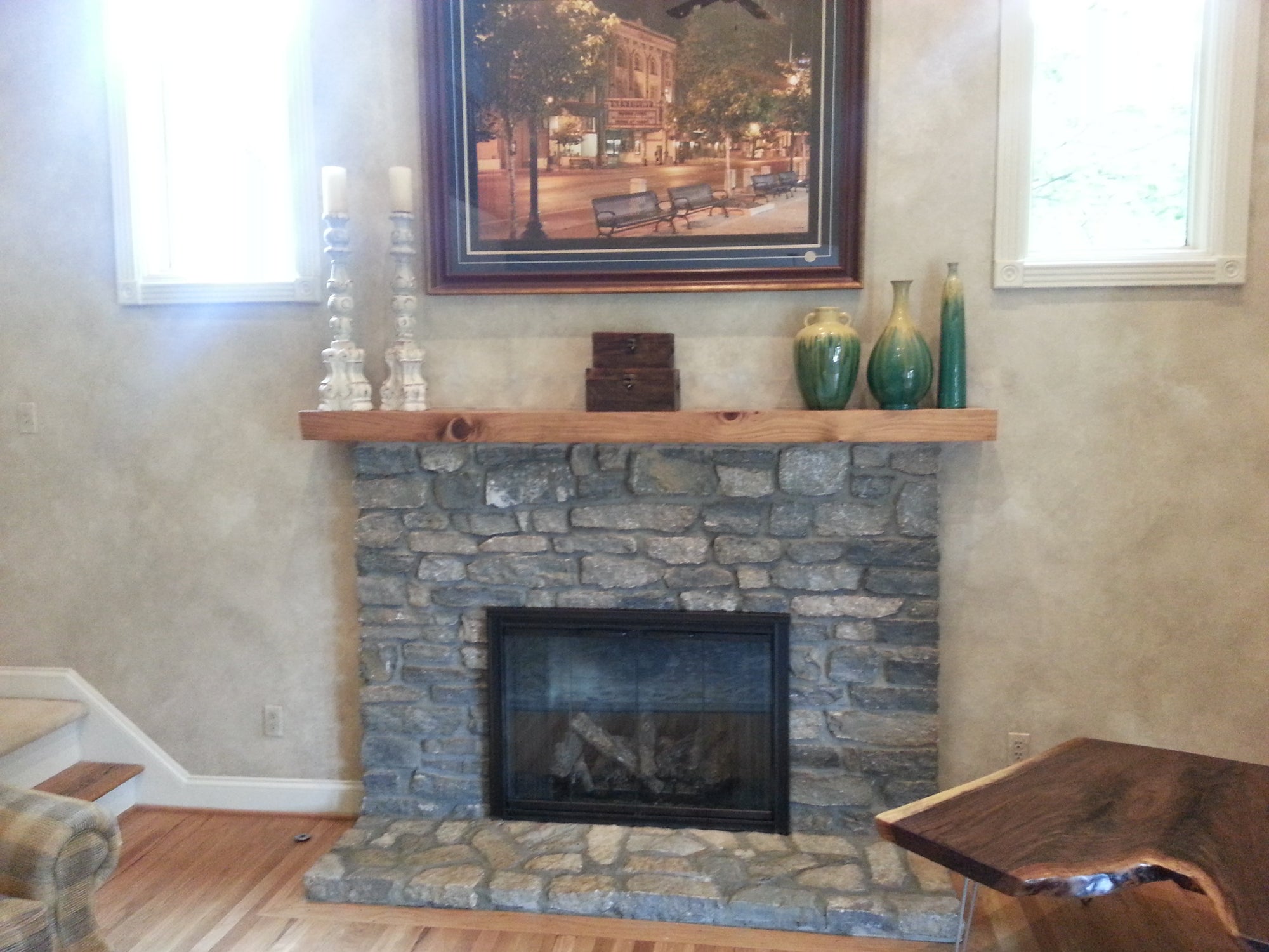 Custom Mantel- Live Edge Mantel- Hardwood Mantel- Wooden Mantel- Natural Edges- Fireplace Mantel- Hearth- Wood Beam- Mantle Shelf- Reclaimed