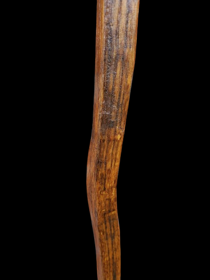 Kentucky Walking Stick Made from Reclaimed 100 Year Old Kentucky Tobacco Stick- Hiking Stick- Outdoors- For Tall People- 'Goldie'- Trails