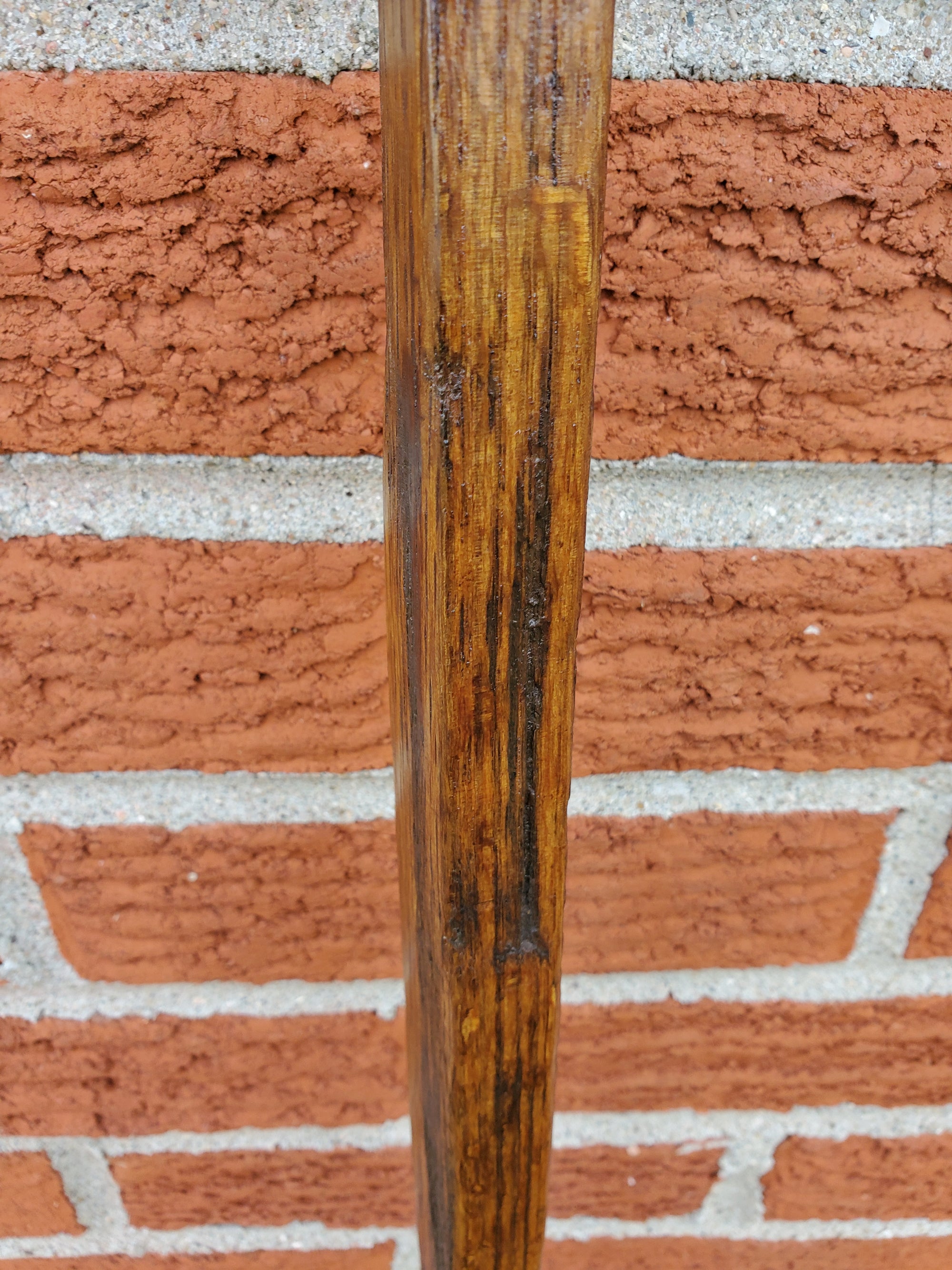 Kentucky Walking Stick Made from Reclaimed 100 Year Old Kentucky Tobacco Stick- Hiking Stick- Outdoors- For Tall People- 'Goldie'- Trails