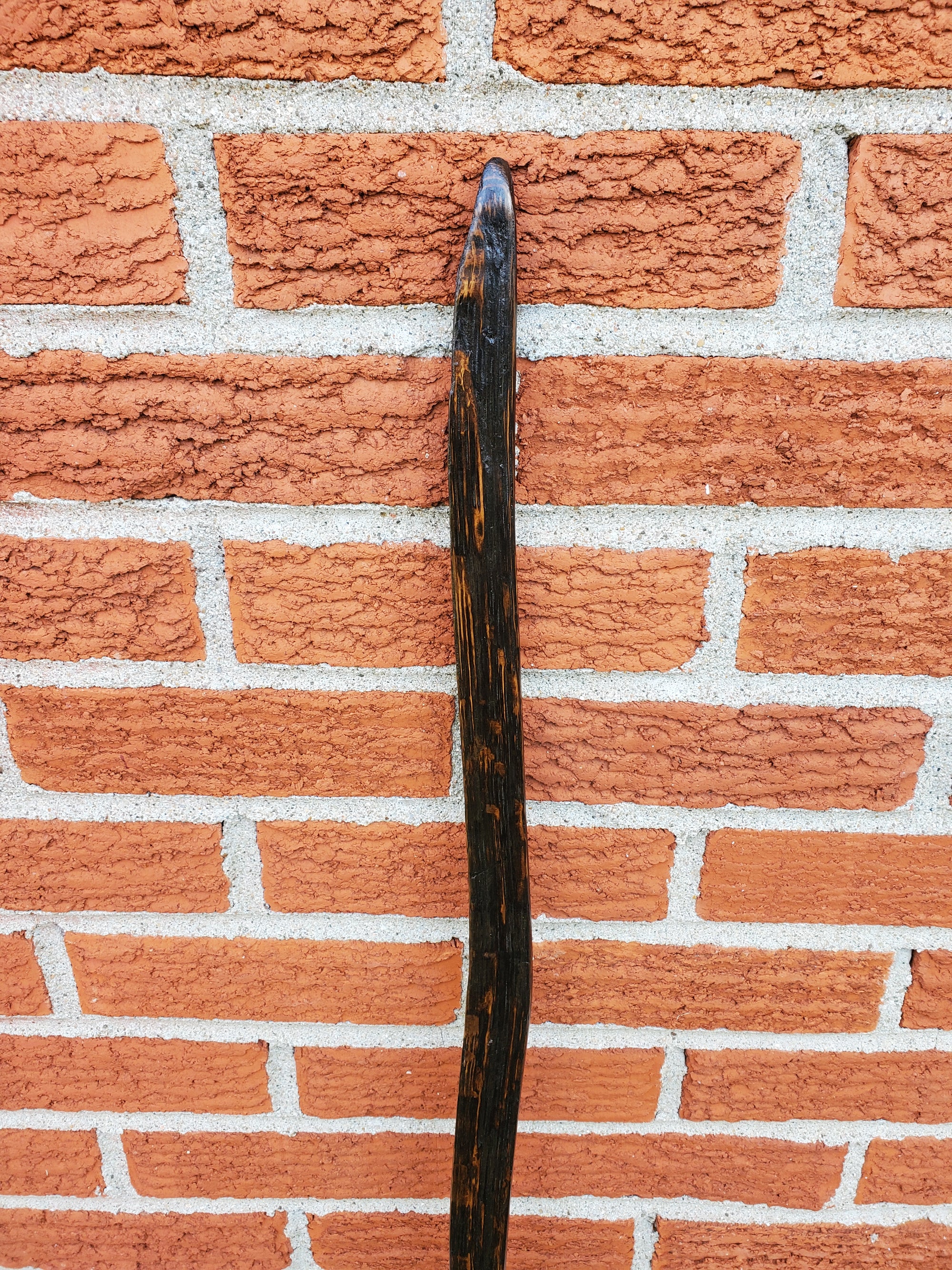 Handmade Hiking Stick Made from Reclaimed 100 Year Old Kentucky Tobacco Stick- Walking Stick- Handcrafted- Hiking Accessory- 'Ridge Runner'