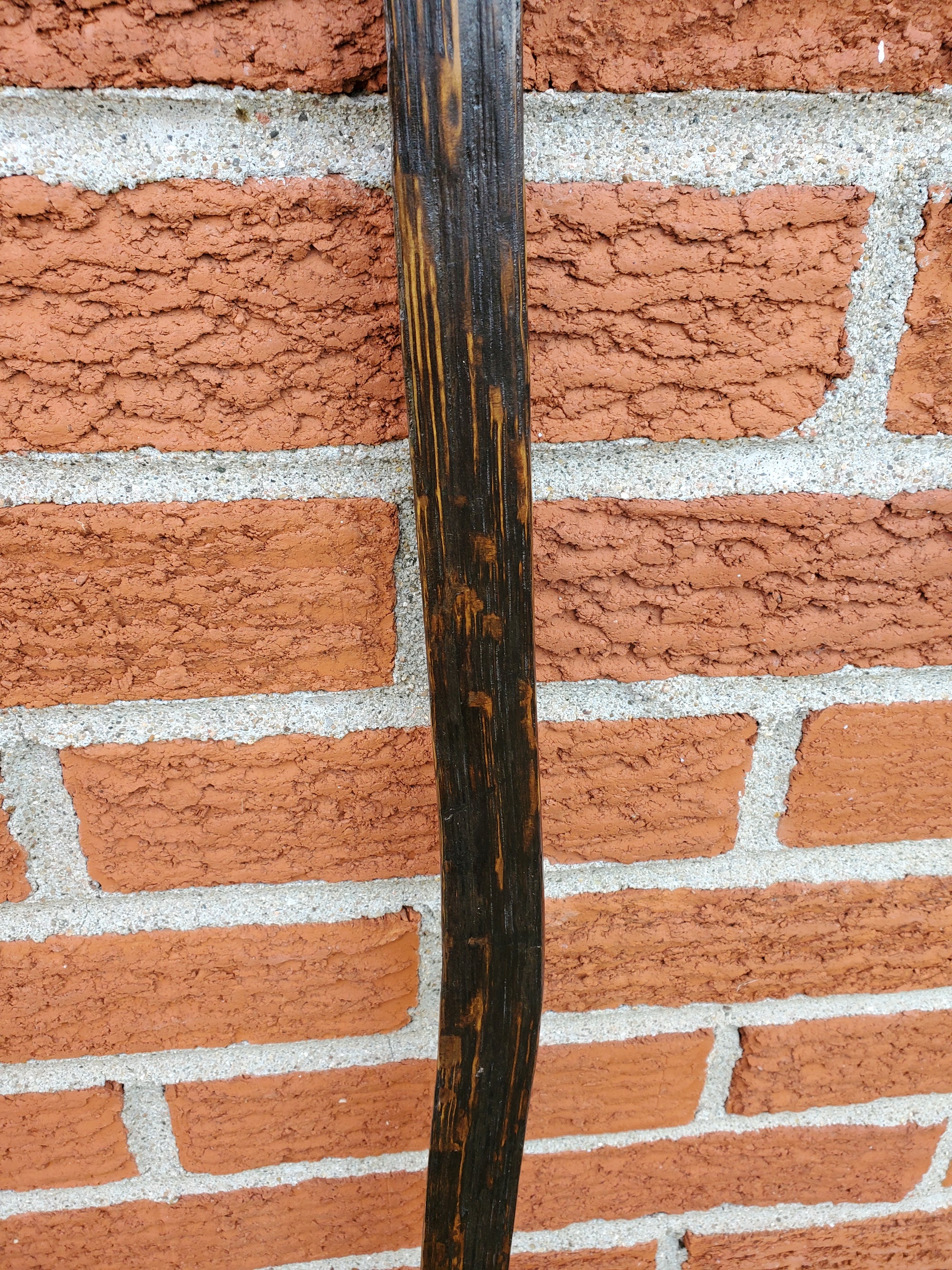 Handmade Hiking Stick Made from Reclaimed 100 Year Old Kentucky Tobacco Stick- Walking Stick- Handcrafted- Hiking Accessory- 'Ridge Runner'