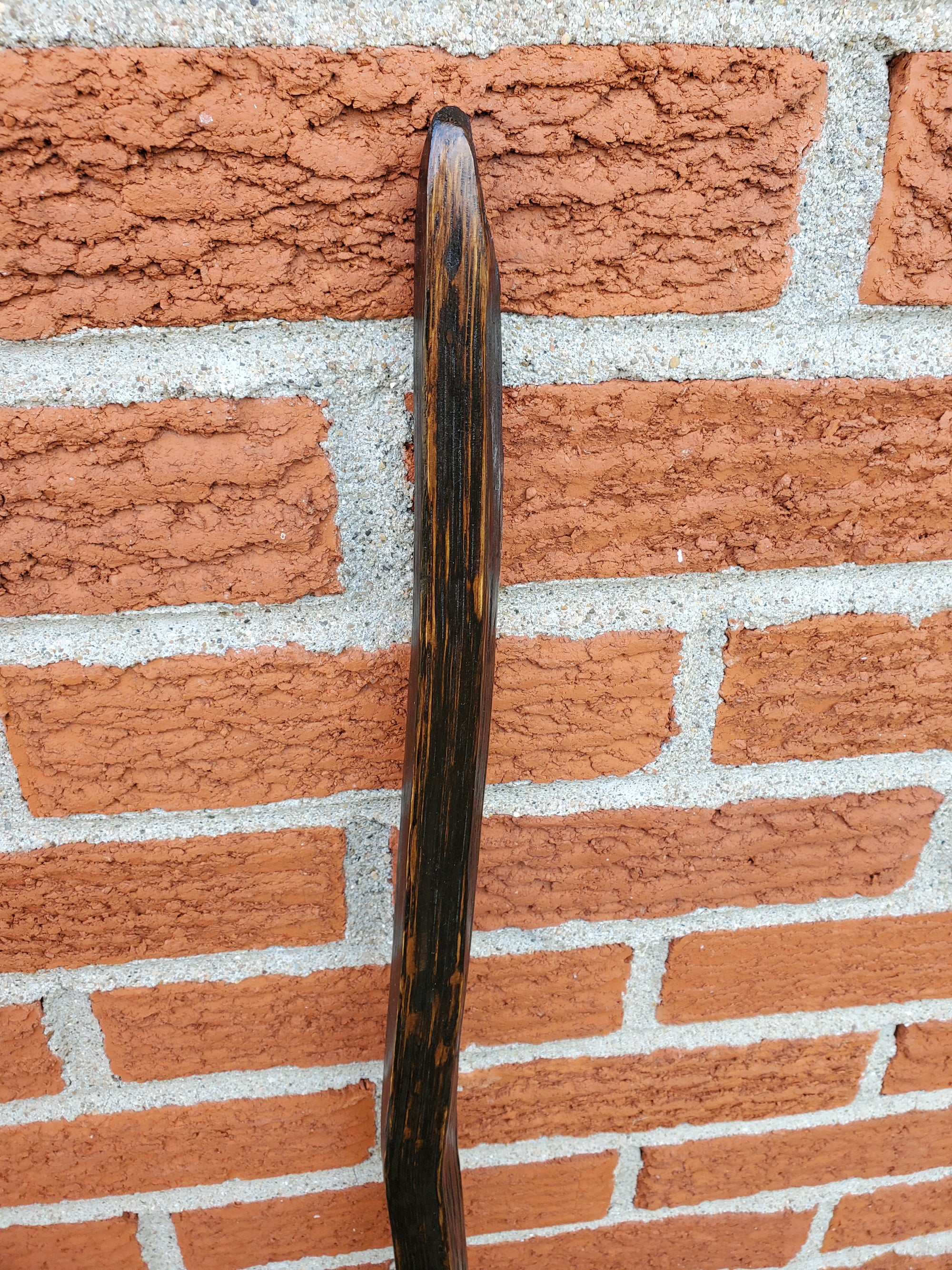 Handmade Hiking Stick Made from Reclaimed 100 Year Old Kentucky Tobacco Stick- Walking Stick- Handcrafted- Hiking Accessory- 'Ridge Runner'