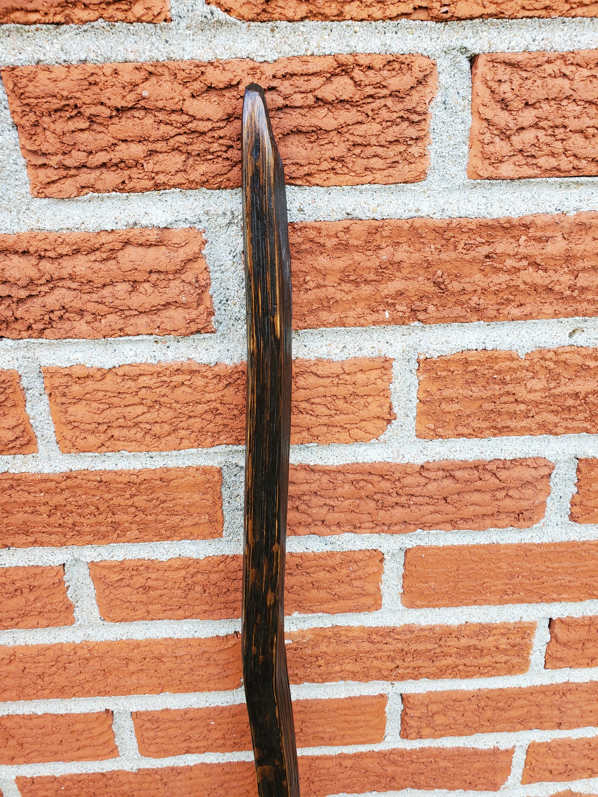 Handmade Hiking Stick Made from Reclaimed 100 Year Old Kentucky Tobacco Stick- Walking Stick- Handcrafted- Hiking Accessory- 'Ridge Runner'