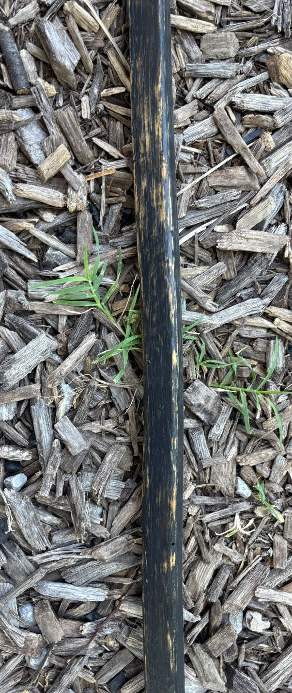 Hiking Stick Made from Reclaimed 100 Year Old Kentucky Tobacco Stick- Walking Stick- Hiking Accessory- Walking Accessory- Oak- 'Charred'