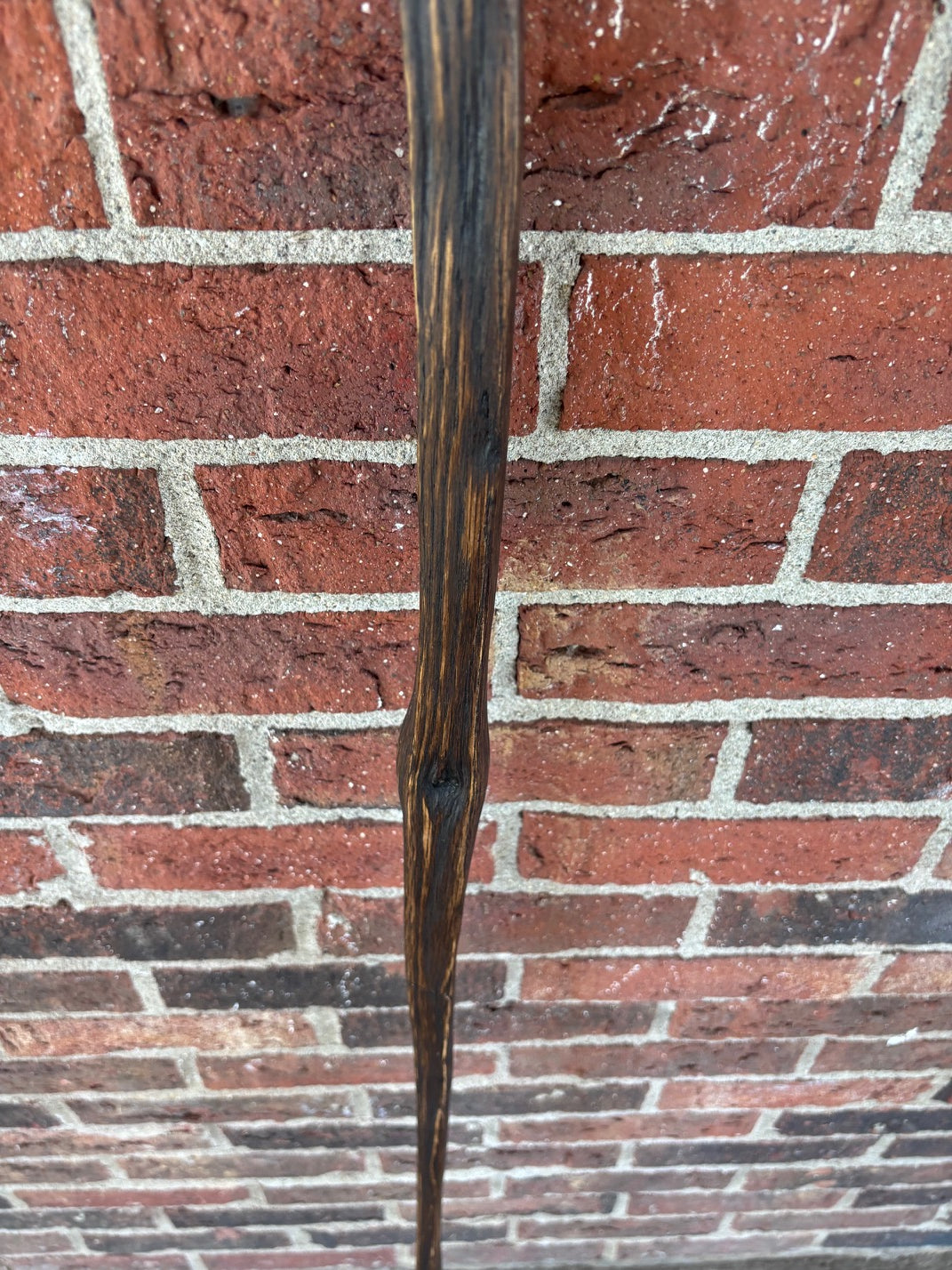 Hiking Stick Made from Reclaimed 100 Year Old Kentucky Tobacco Stick- Walking Stick- Handcrafted- Hiking Accessory- Outdoors- 'Crows Beak'