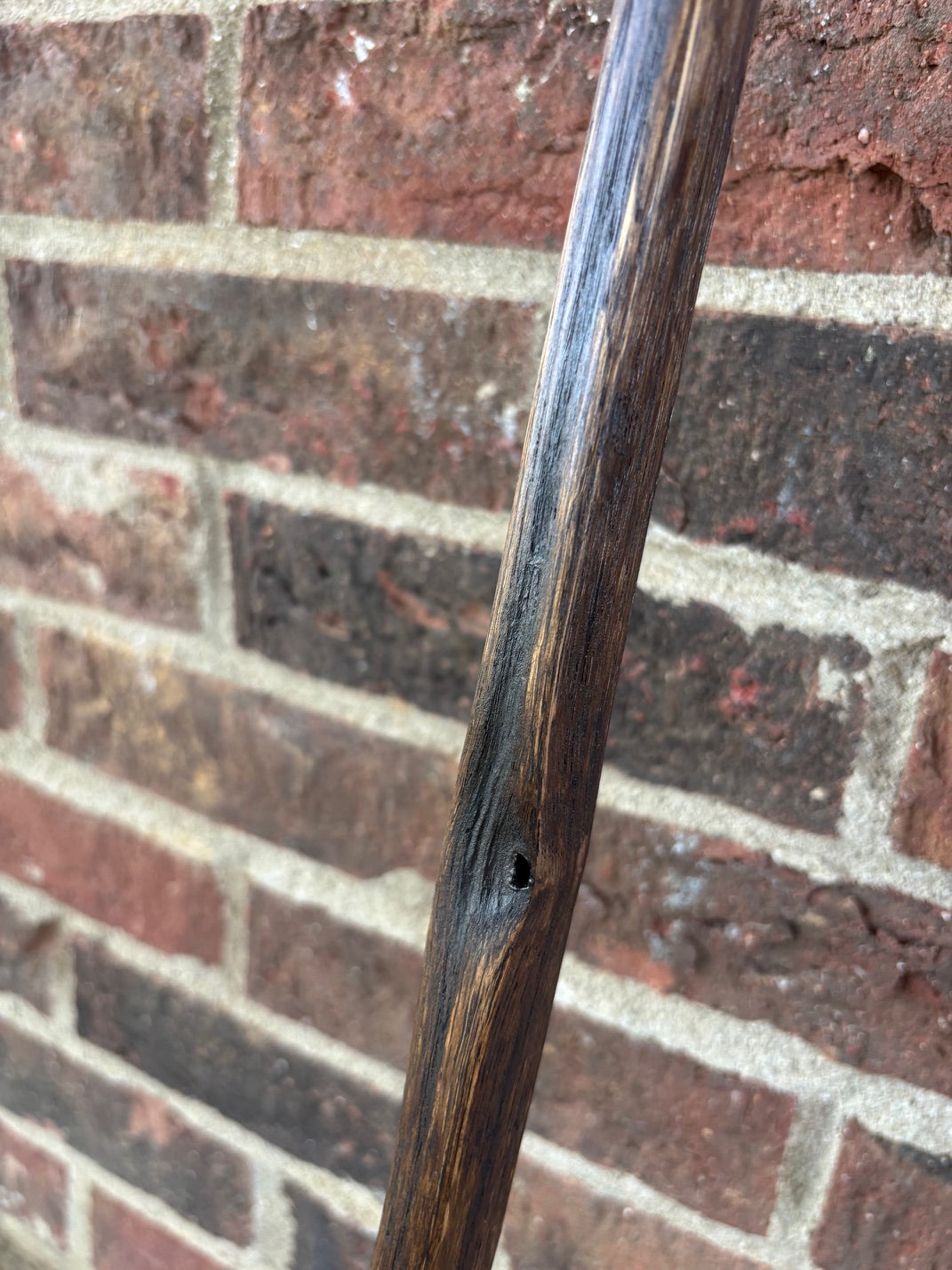 Hiking Stick Made from Reclaimed 100 Year Old Kentucky Tobacco Stick- Walking Stick- Handcrafted- Hiking Accessory- Outdoors- 'Crows Beak'