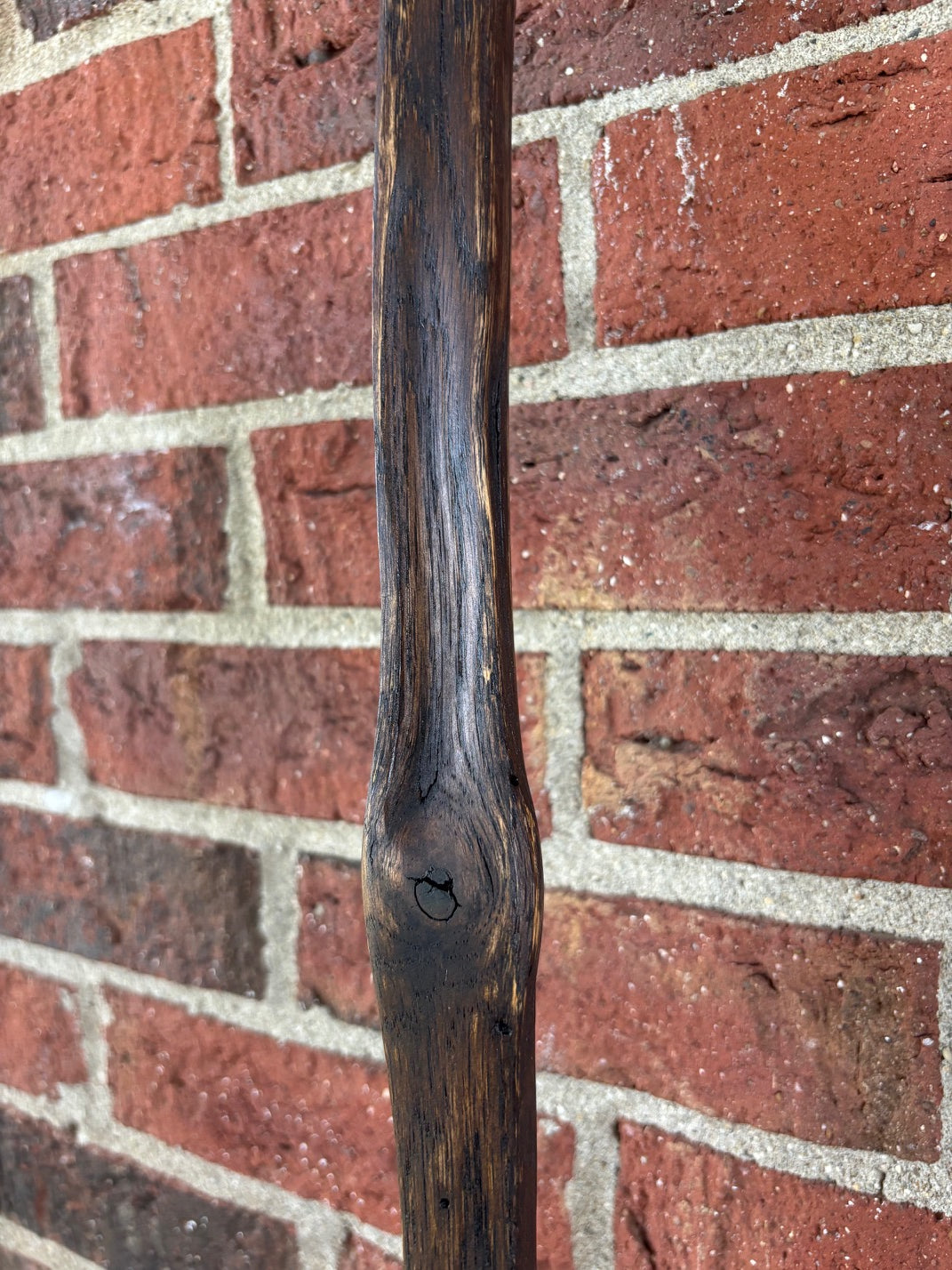 Hiking Stick Made from Reclaimed 100 Year Old Kentucky Tobacco Stick- Walking Stick- Handcrafted- Hiking Accessory- Outdoors- 'Crows Beak'