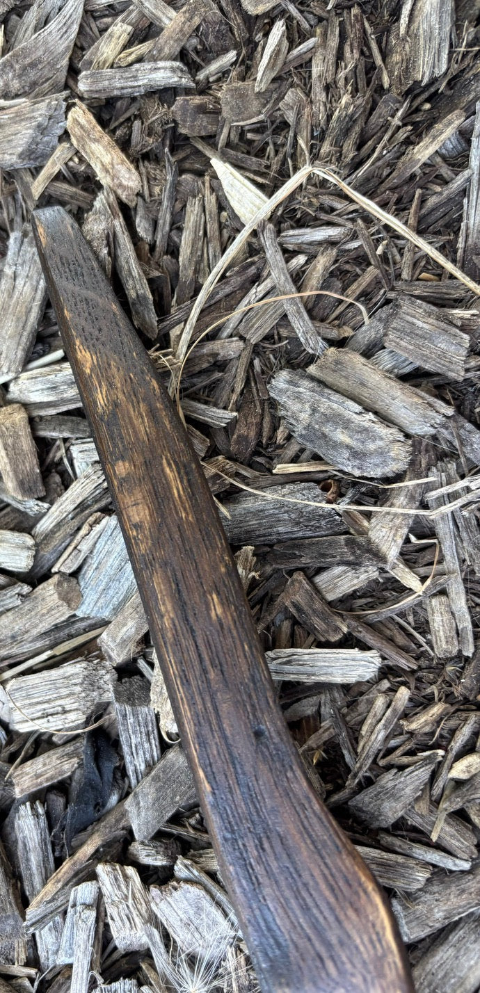 Hiking Stick Made from Reclaimed 100 Year Old Kentucky Tobacco Stick- Walking Stick- Handcrafted- Hiking Accessory- Outdoors- 'Crows Beak'