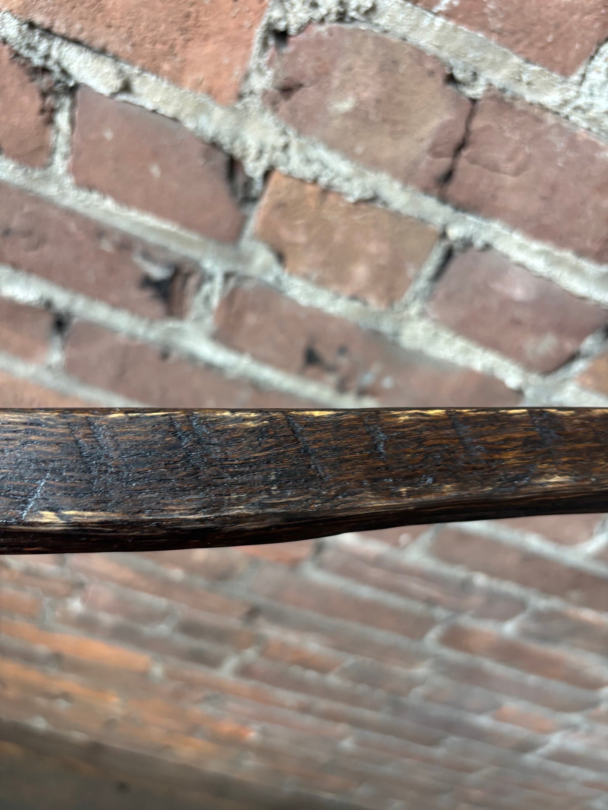 Handcrafted Walking Stick- Made from 100 Year Old Reclaimed Kentucky Tobacco Stick- Walking Stick- Twisty- Hiking Accessory- 'Tall Boy'