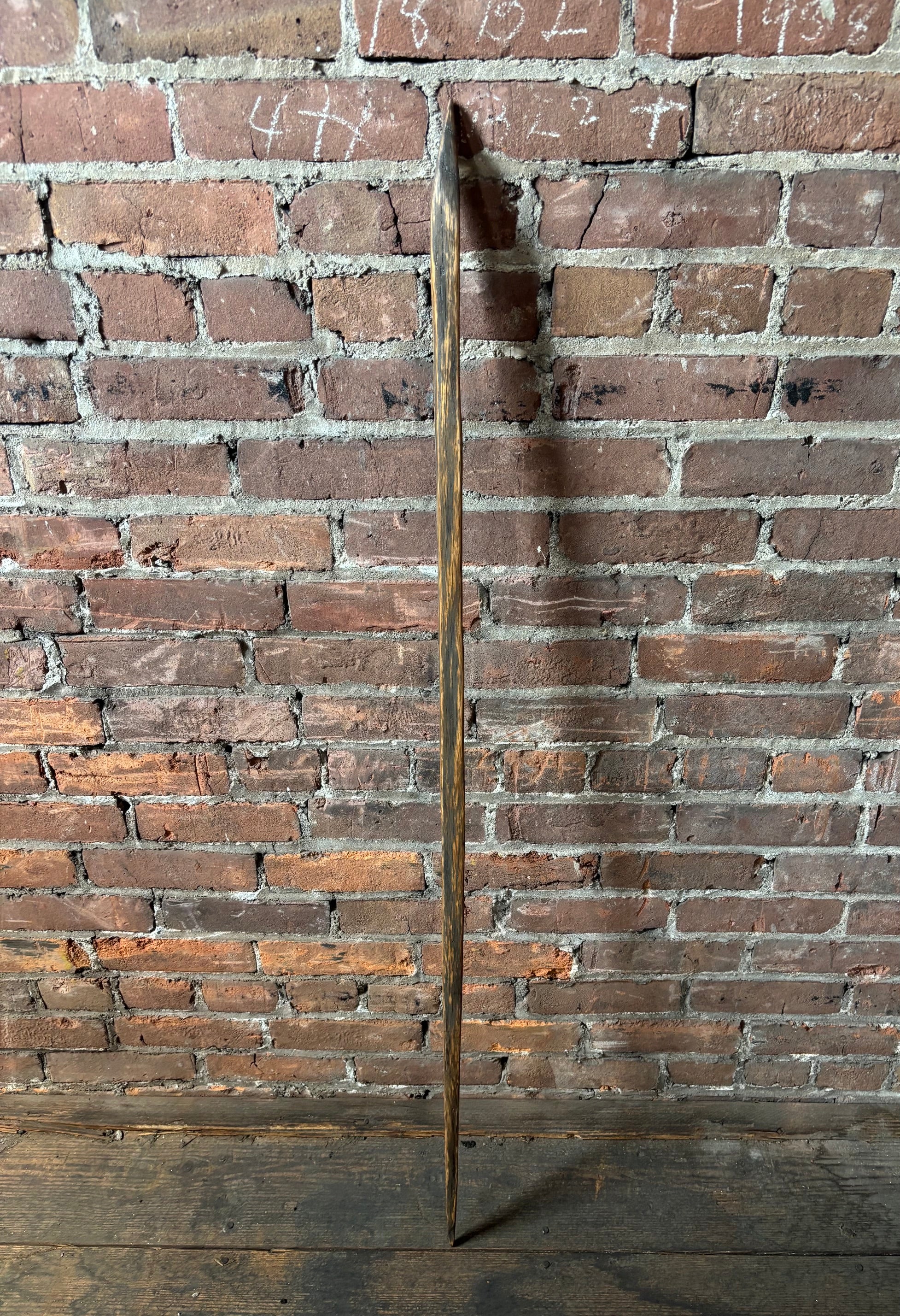 Reclaimed 100 Year Old Kentucky Tobacco Stick- Hiking Cane- Handcrafted Walking Stick- 'Bluegrass Boy'