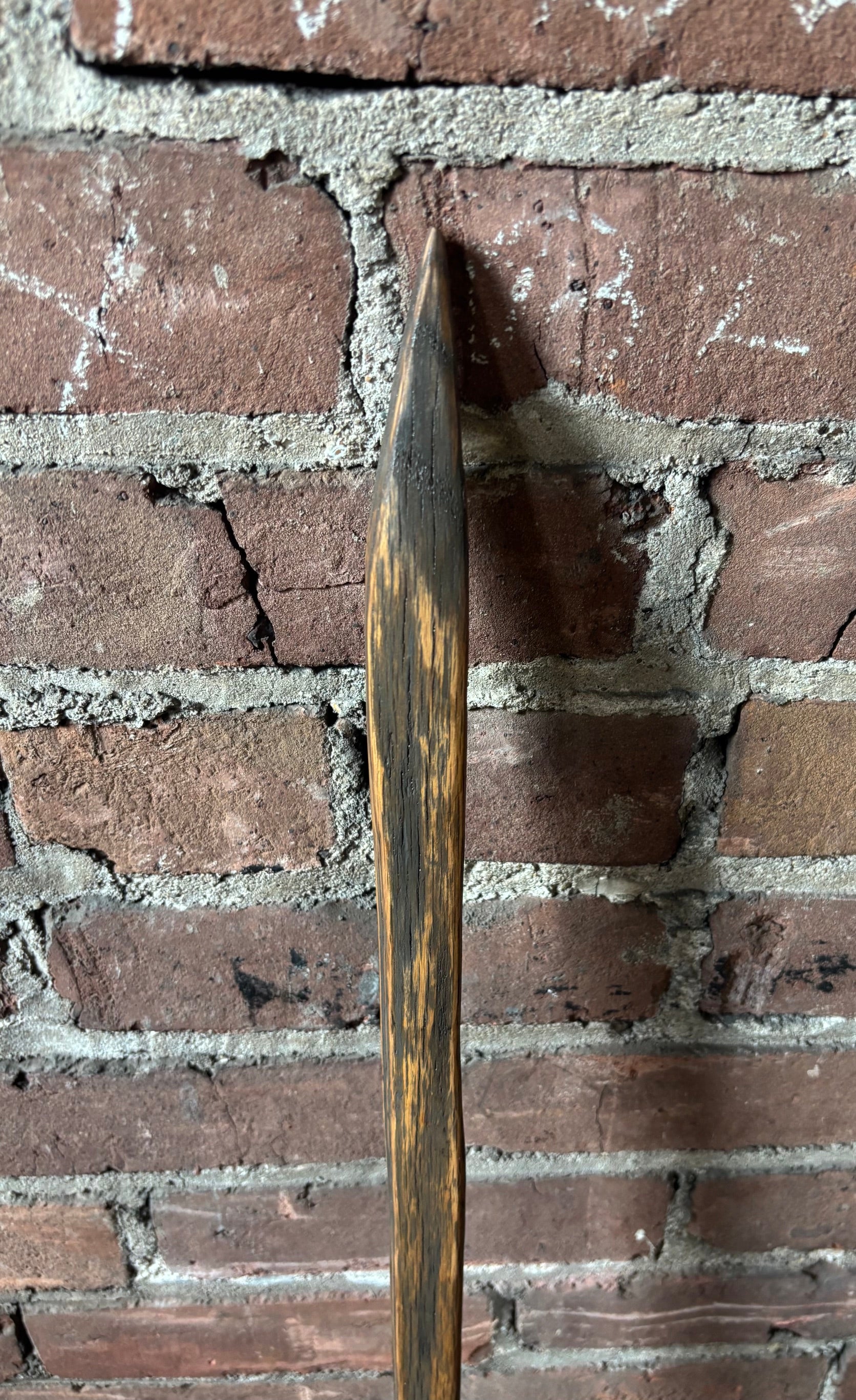 Reclaimed 100 Year Old Kentucky Tobacco Stick- Hiking Cane- Handcrafted Walking Stick- 'Bluegrass Boy'