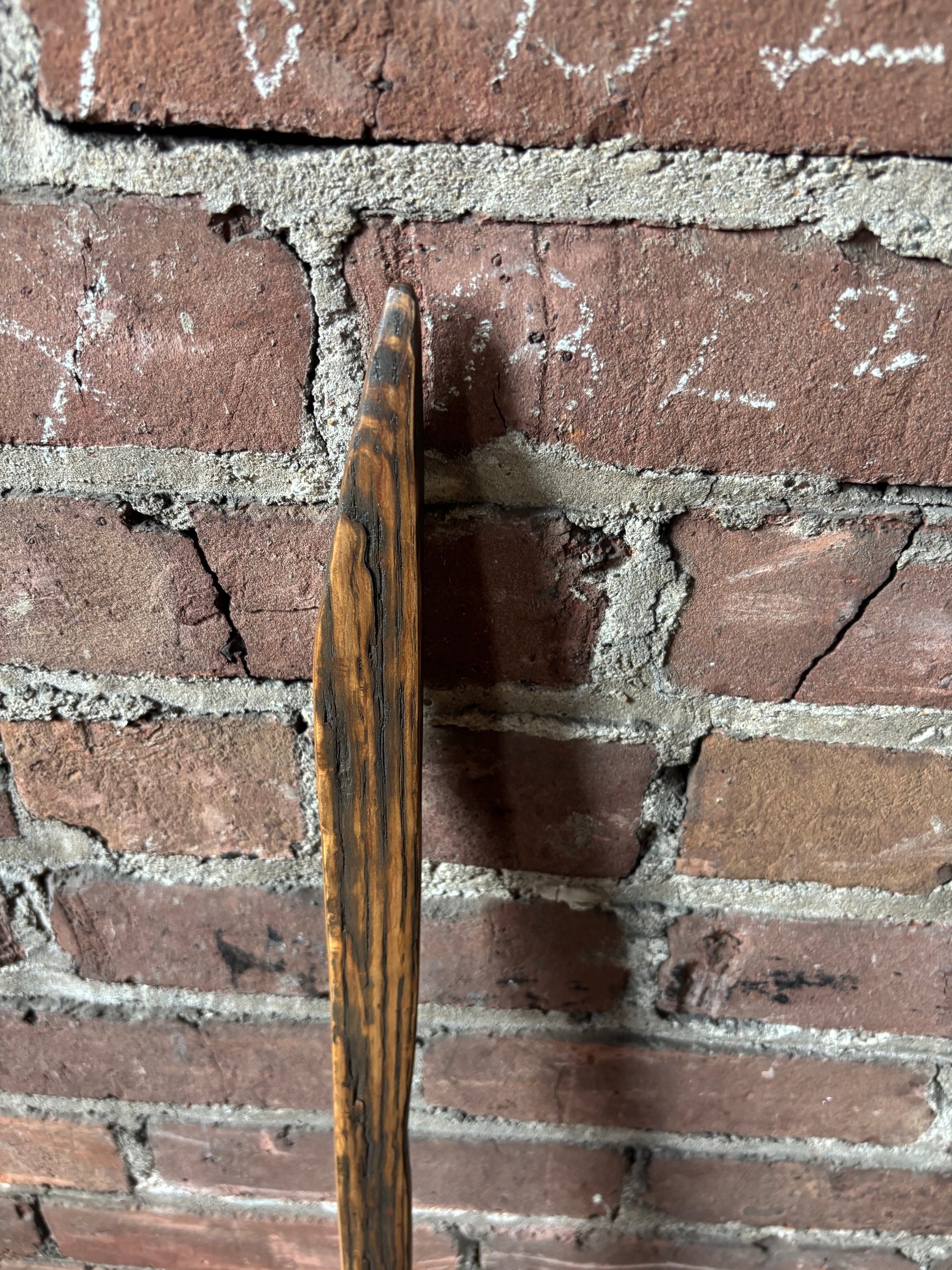 Reclaimed 100 Year Old Kentucky Tobacco Stick- Hiking Cane- Handcrafted Walking Stick- 'Bluegrass Boy'
