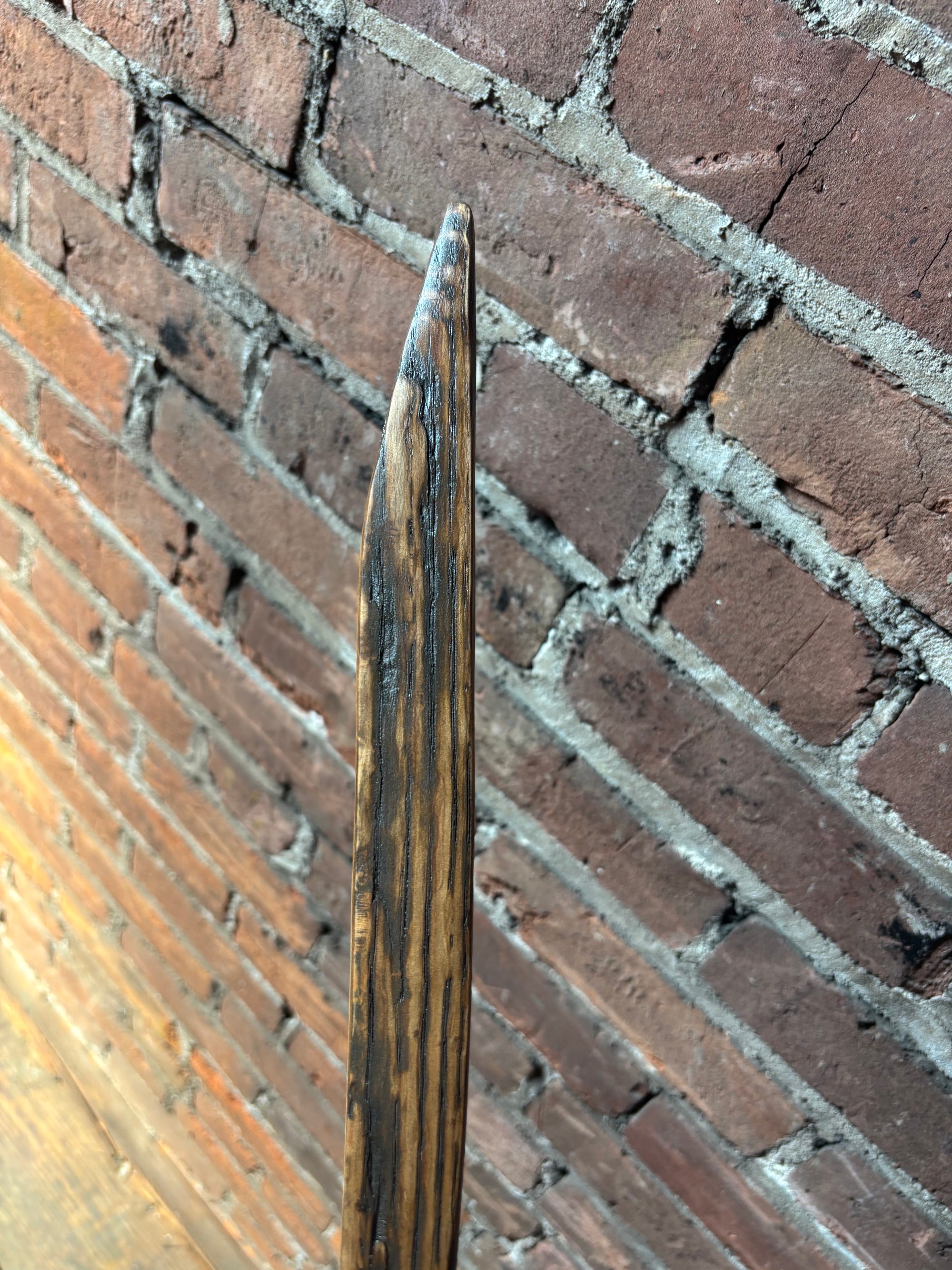 Reclaimed 100 Year Old Kentucky Tobacco Stick- Hiking Cane- Handcrafted Walking Stick- 'Bluegrass Boy'