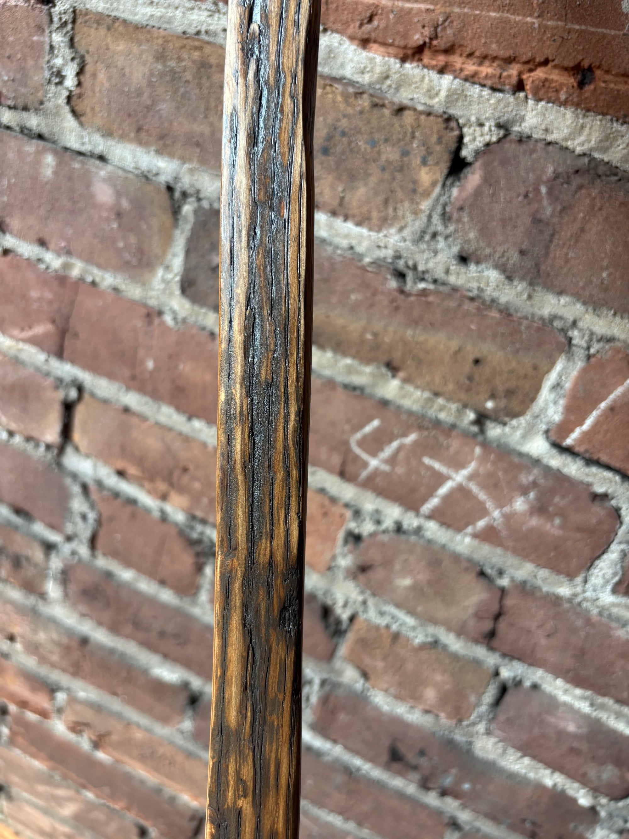 Reclaimed 100 Year Old Kentucky Tobacco Stick- Hiking Cane- Handcrafted Walking Stick- 'Bluegrass Boy'