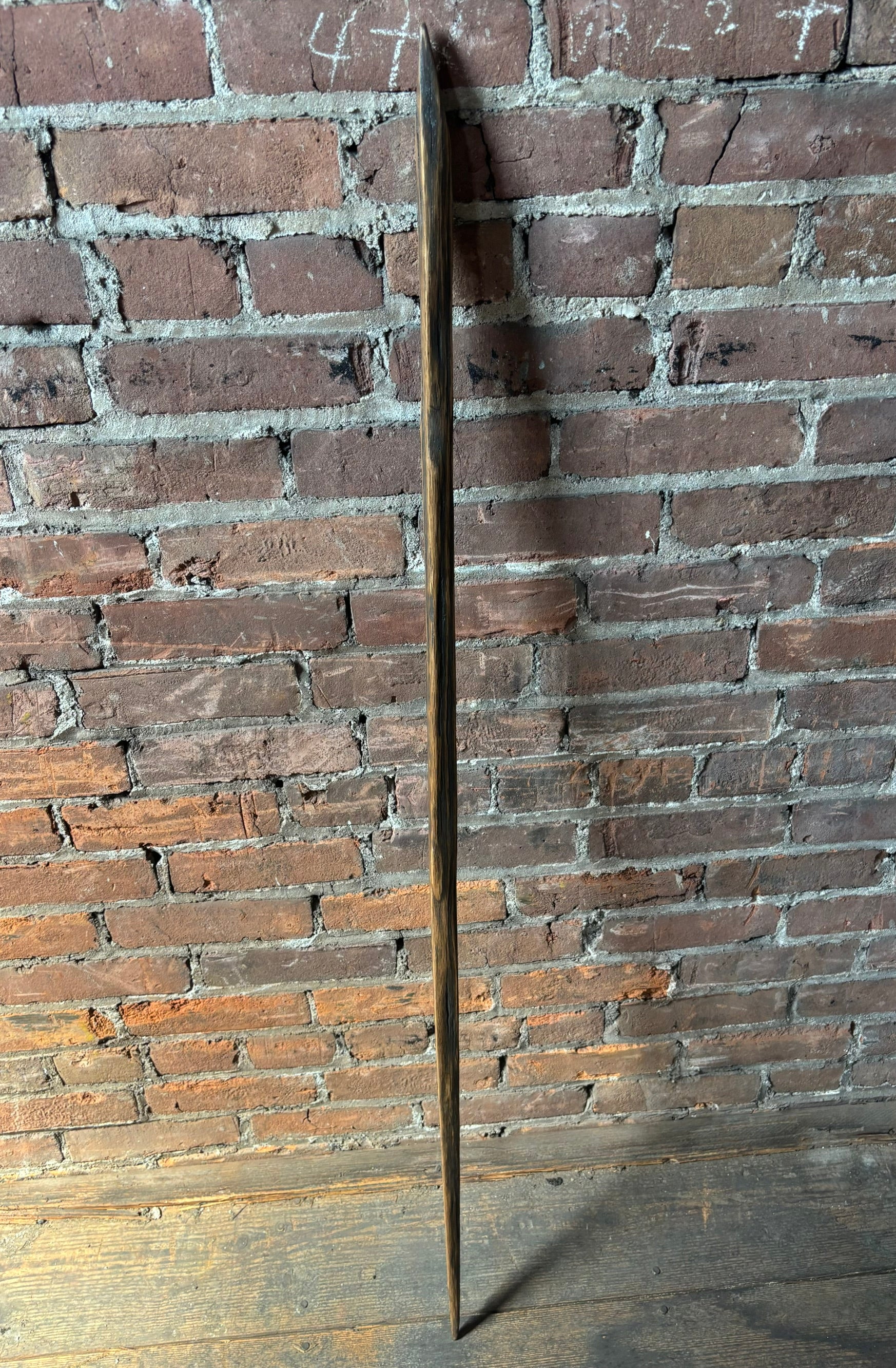 Reclaimed 100 Year Old Kentucky Tobacco Stick- Hiking Cane- Handcrafted Walking Stick- 'Bluegrass Boy'