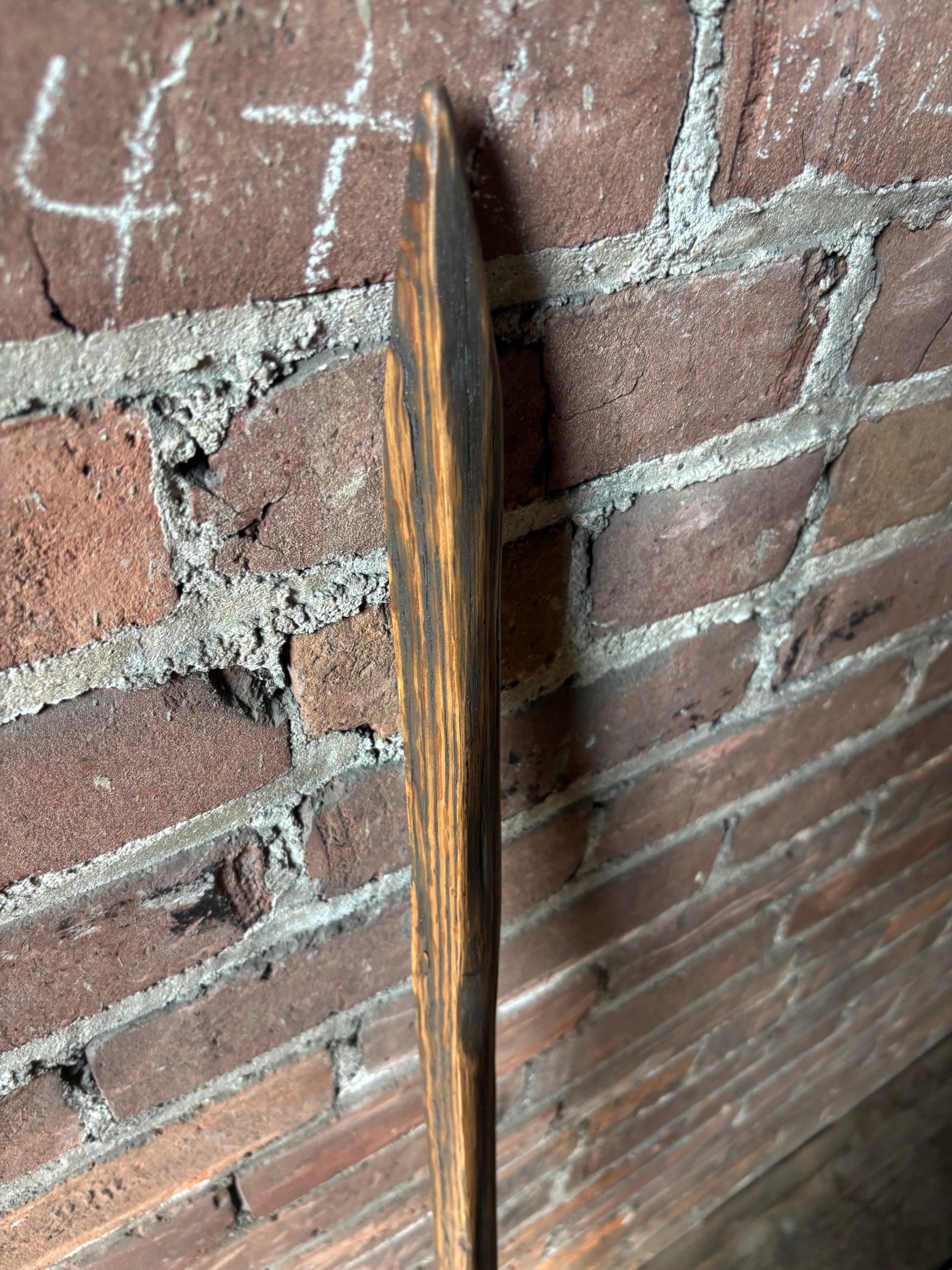 Reclaimed 100 Year Old Kentucky Tobacco Stick- Hiking Cane- Handcrafted Walking Stick- 'Bluegrass Boy'