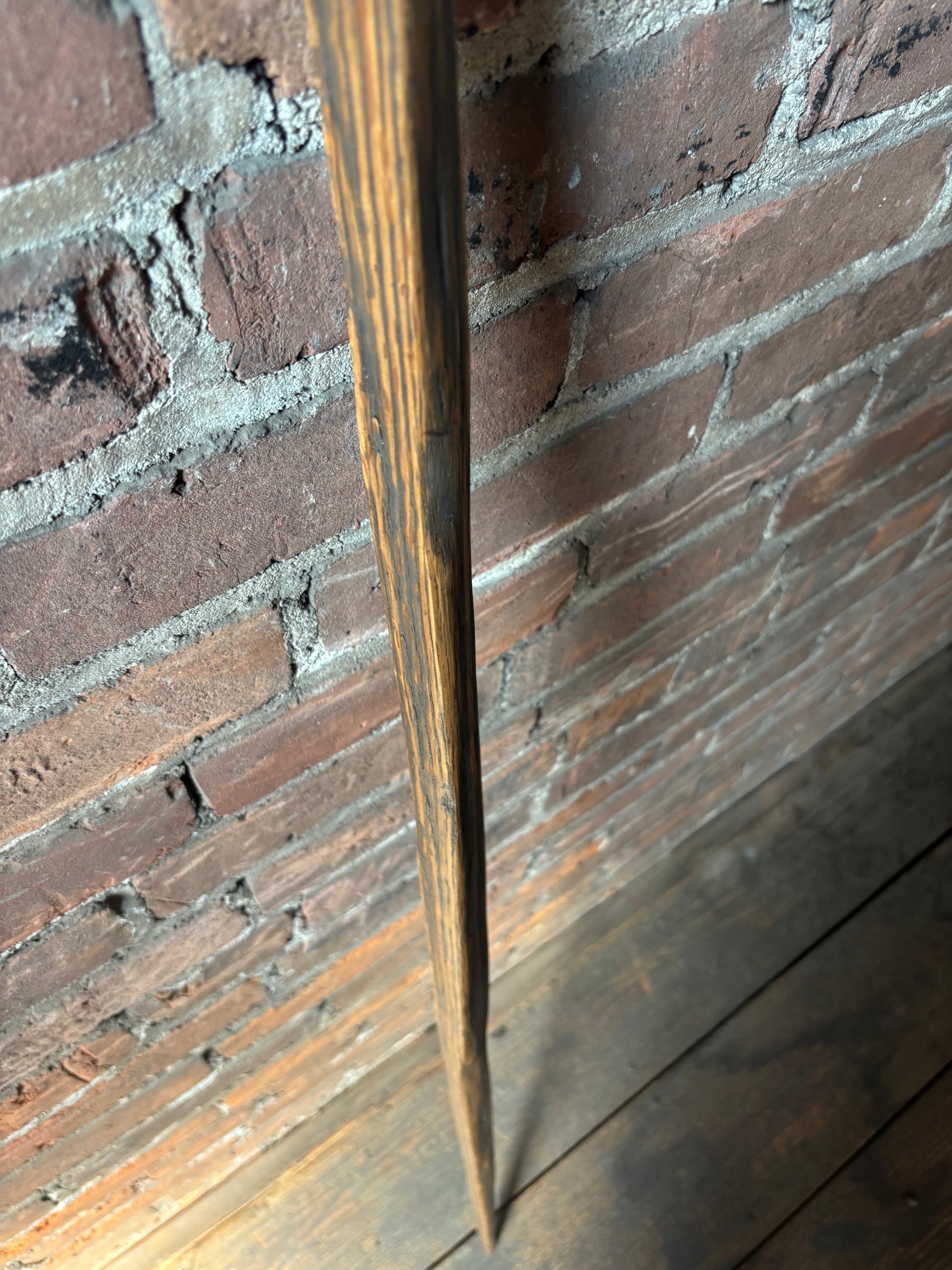 Reclaimed 100 Year Old Kentucky Tobacco Stick- Hiking Cane- Handcrafted Walking Stick- 'Bluegrass Boy'