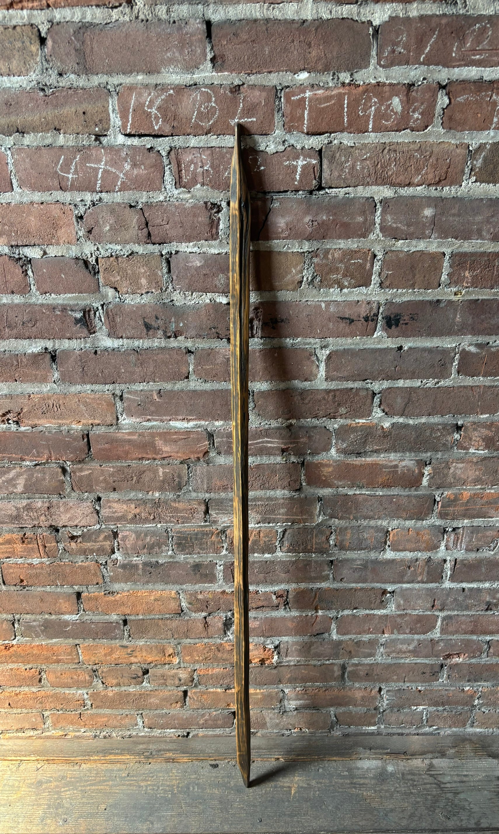 Hiking Stick Made from Reclaimed 100 Year Old Kentucky Tobacco Stick- Walking Stick- Handcrafted- Hiking Accessory- Outdoors- 'Old Man'