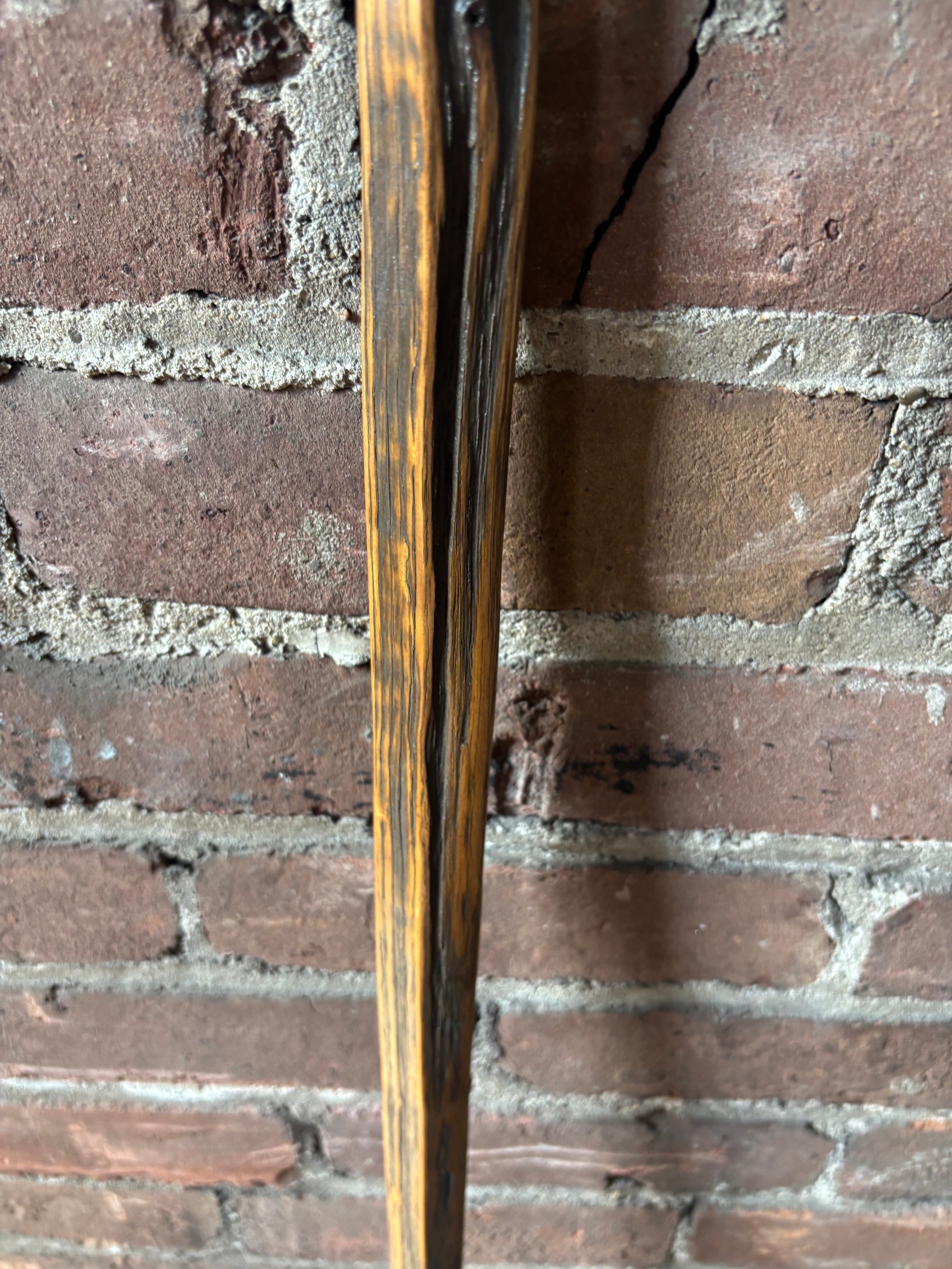 Hiking Stick Made from Reclaimed 100 Year Old Kentucky Tobacco Stick- Walking Stick- Handcrafted- Hiking Accessory- Outdoors- 'Old Man'