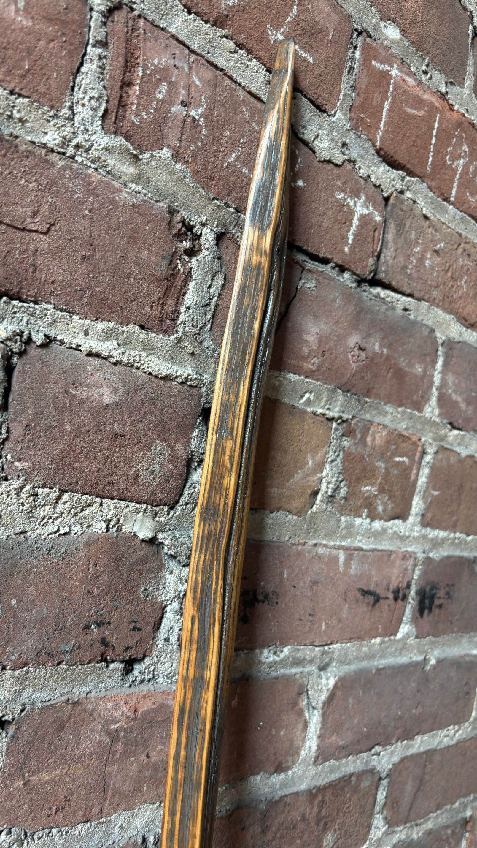 Hiking Stick Made from Reclaimed 100 Year Old Kentucky Tobacco Stick- Walking Stick- Handcrafted- Hiking Accessory- Outdoors- 'Old Man'