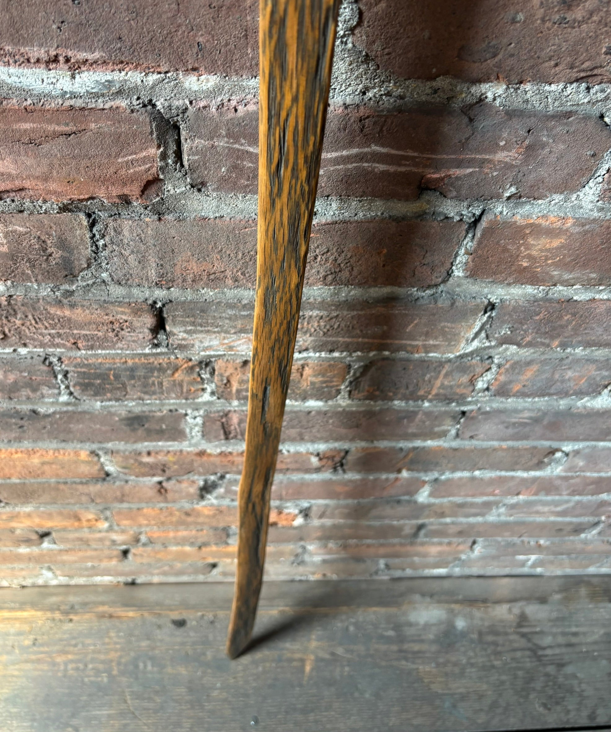 Hiking Stick Made from Reclaimed 100 Year Old Kentucky Tobacco Stick- Walking Stick- Handcrafted- Hiking Accessory- Outdoors- 'Old Man'