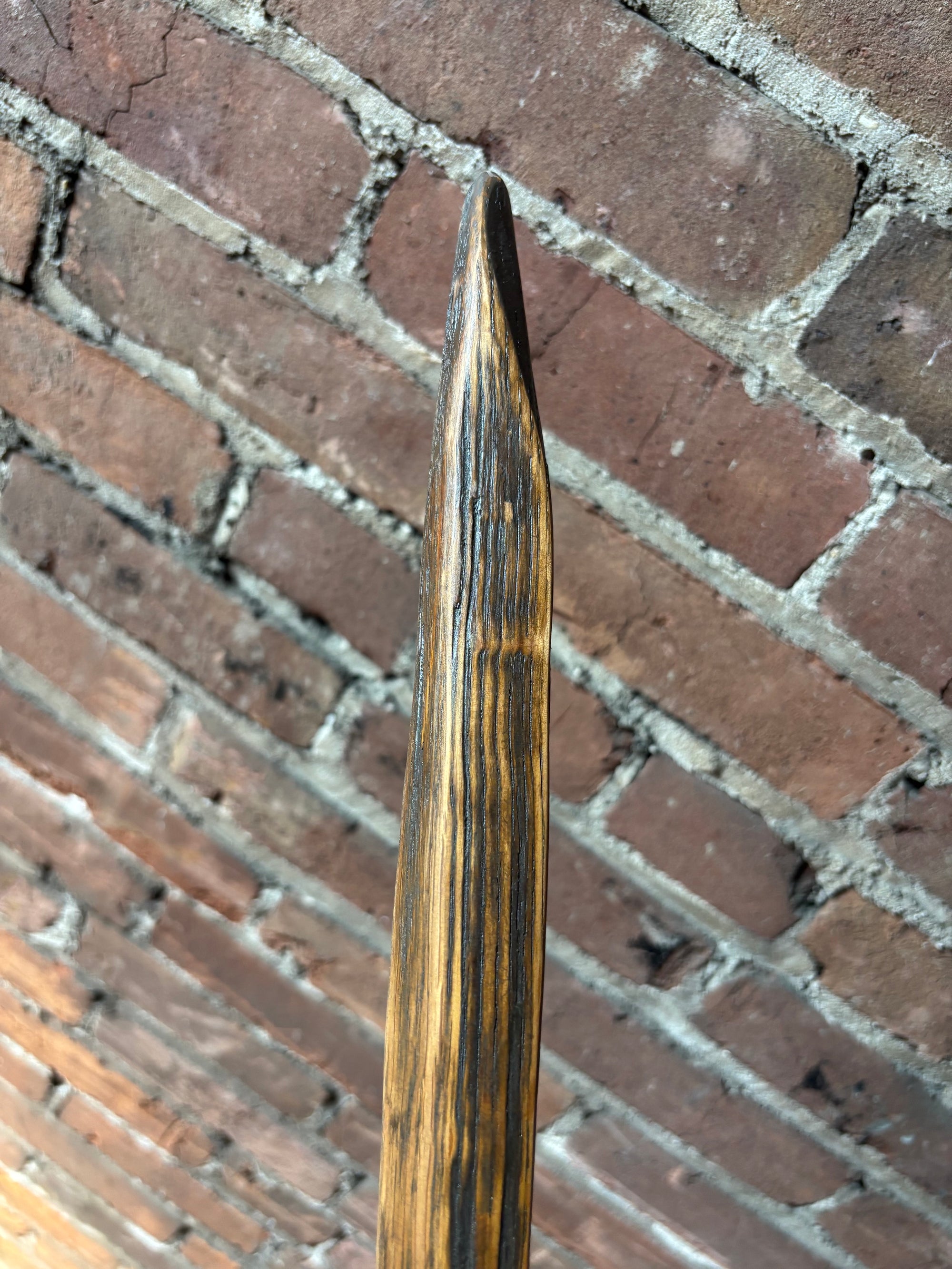 Hiking Stick Made from Reclaimed 100 Year Old Kentucky Tobacco Stick- Walking Stick- Handcrafted- Hiking Accessory- Outdoors- 'Old Man'