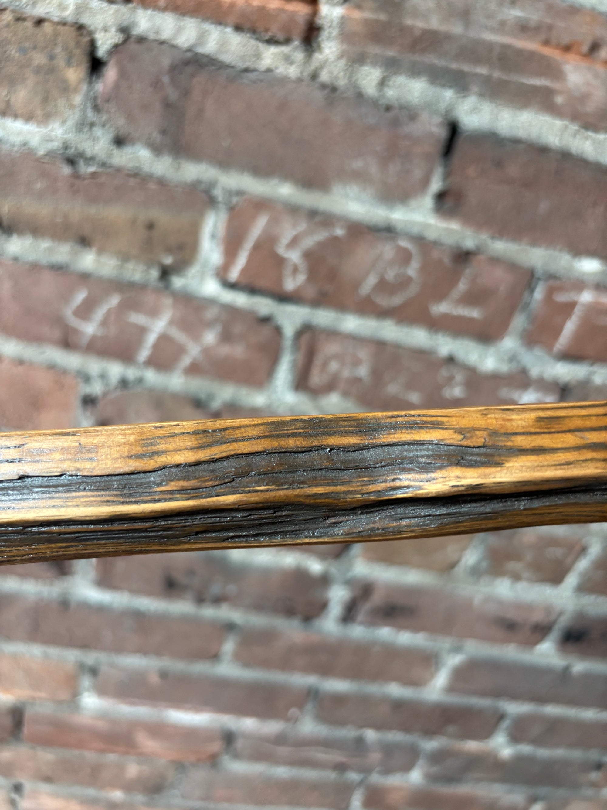 Hiking Stick Made from Reclaimed 100 Year Old Kentucky Tobacco Stick- Walking Stick- Handcrafted- Hiking Accessory- Outdoors- 'Old Man'