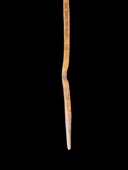 Kentucky Walking Stick Made from Reclaimed 100 Year Old Kentucky Tobacco Stick- Hiking Stick- Outdoors- For Tall People- 'Goldie'- Trails