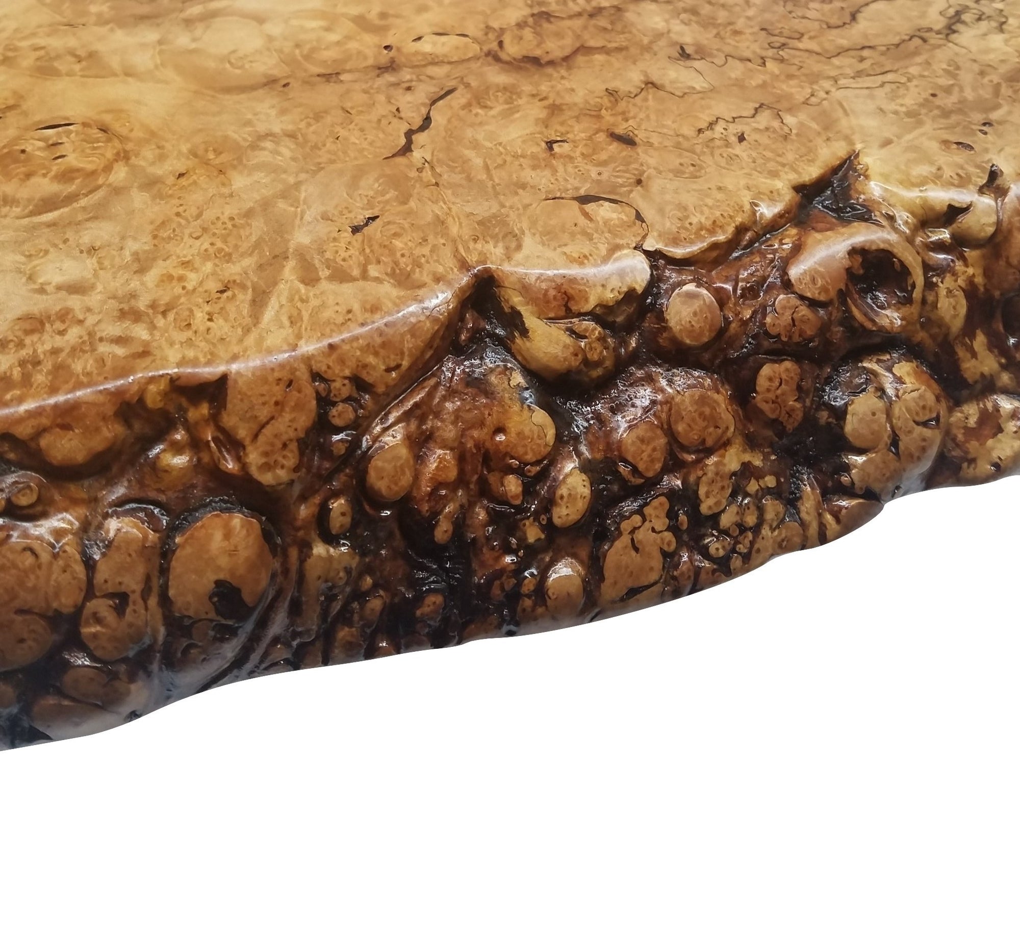 Live Edge Coffee Table- Maple Burl- Large Coffee Table- Round Coffee Table- Natural Wood- Figured Wood- Tree Slice- Big Coffee Table- Nature