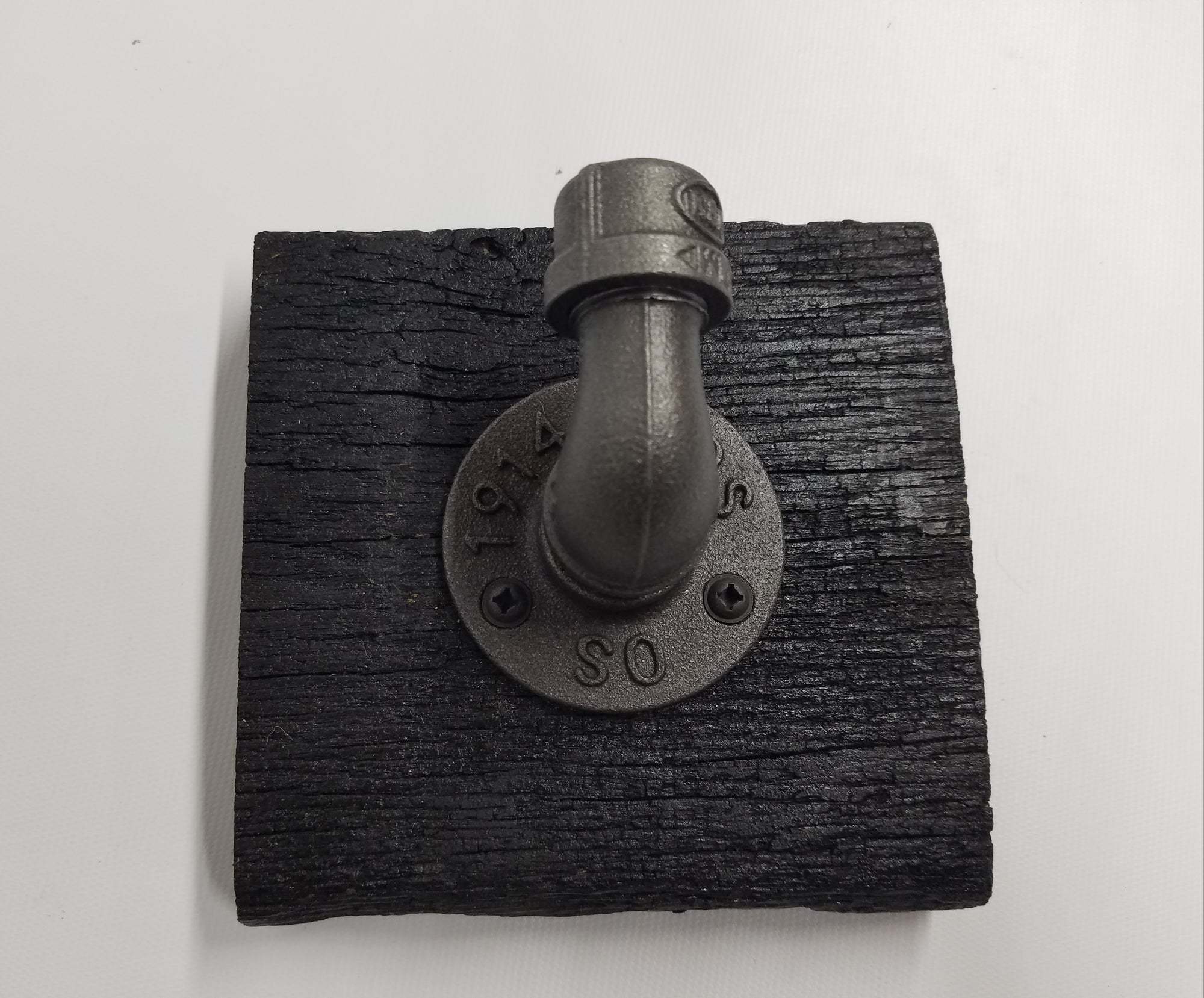 Farmhouse Hook Made From Reclaimed Kentucky Horse Fence- Plant Hook- Industrial Hook- Wall Hook- Iron Hook- Robe Hook- Hat Hook- Single Hook