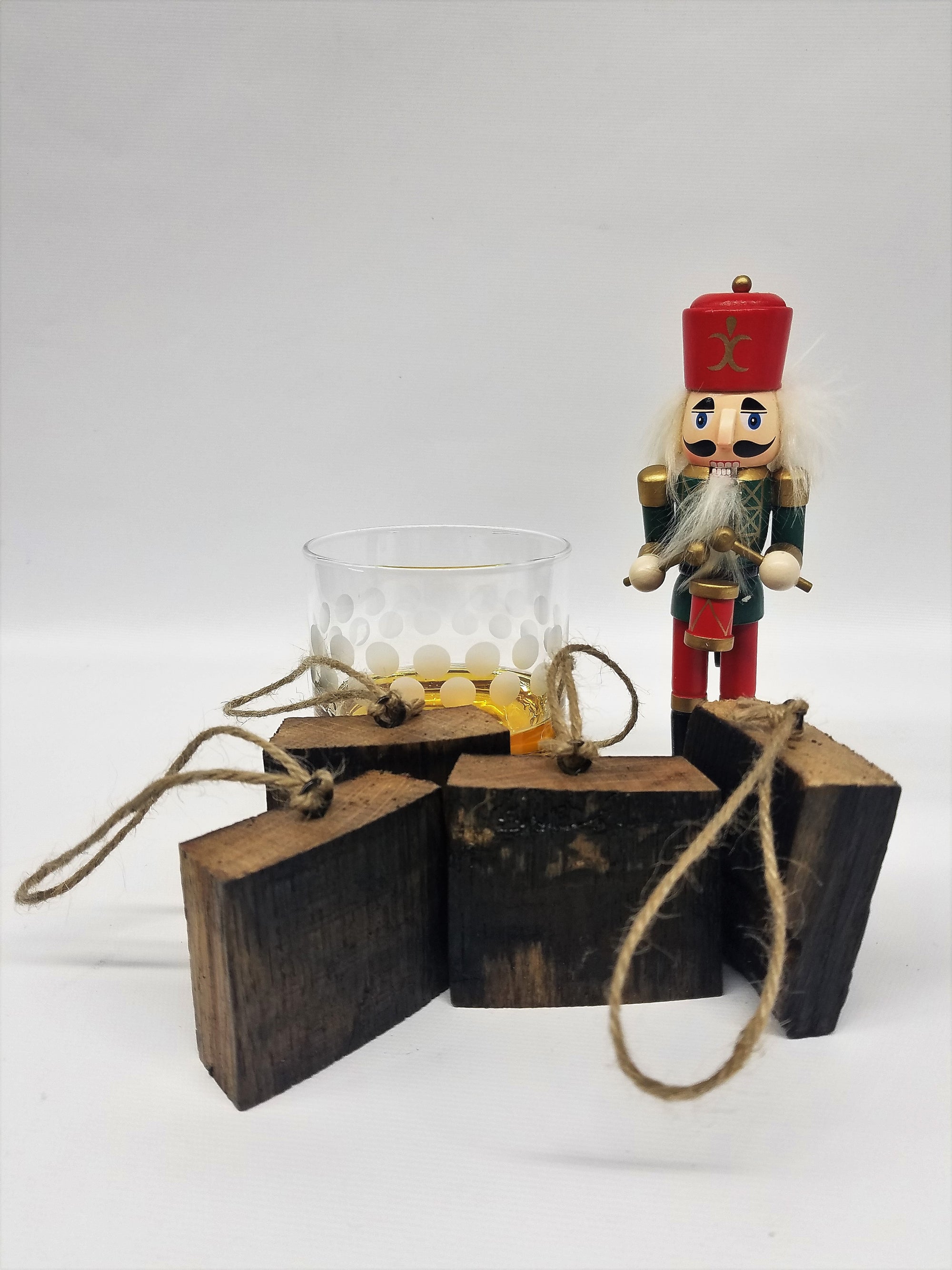 Bourbon Barrel Christmas Ornaments- Authentic Kentucky Bourbon Barrels- Gift For Him- Christmas Decoration- Stocking Stuffer- Bourbon Gift